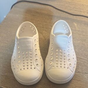 Native Kids White Slip-On Breathable Water Shoes